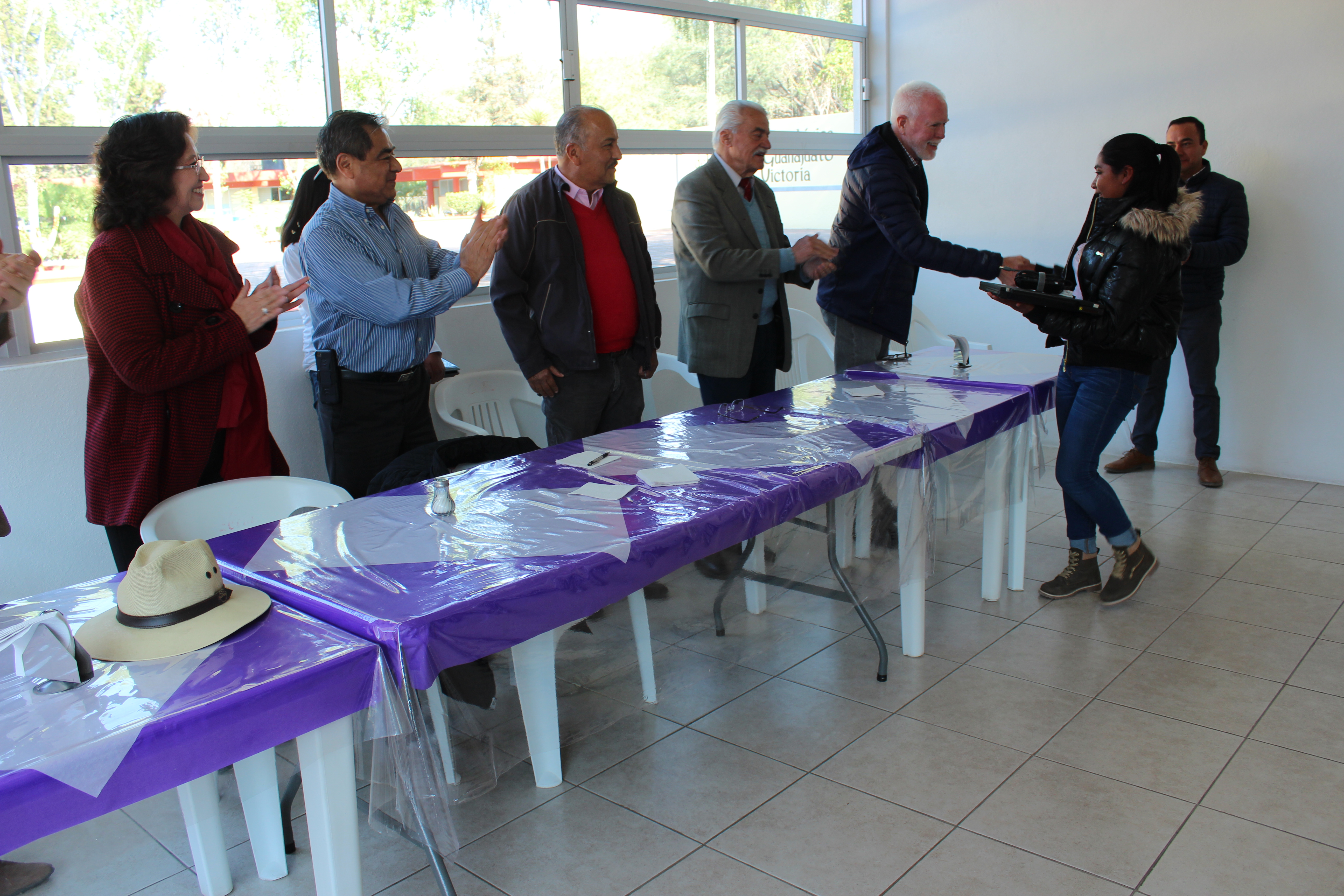 Patronato en campus Victoria